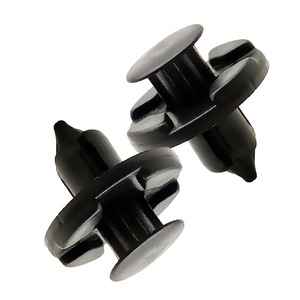 Auto Fastener <b>Clip</b> 8mm Plastic Push Type For <b>Bumper</b> Door Trim Panel Fixing - Product Image 2
