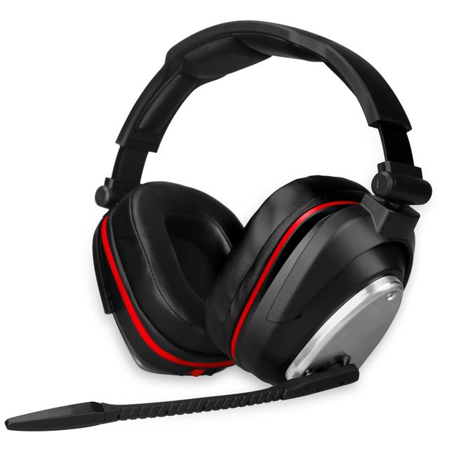 Wireless Game Headphones 2.4Ghz Gaming Headsets Wireless for PS5 PS4 PC Switch 7.1 Surround Sound Foldable Headband with Mic