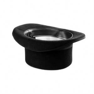 Chapeau Fedora en feutre de laine 100% unisexe - Style présidentiel authentique, décontracté, respirant, pour toutes les saisons - Product Image 5