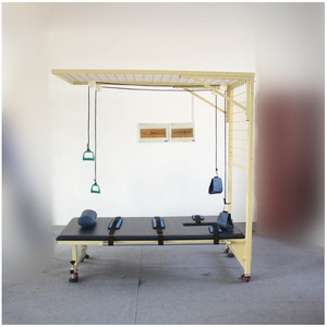 Lit de traction Jinyu JY-QYJ-2, équipement de réadaptation manuel pour tout le corps, pour thérapie et fitness - Product Image 2