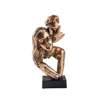 Kreative Cartoon-Skulptur, Niedliche Geburtstags- und Valentinstagsgeschenke, Desktop-Kunstharz-Dekoration