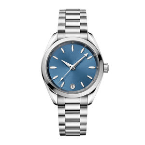 Montres étanches à mouvement à <span class=keywords><strong>quartz</strong></span> Miyota avec cadran rose élégant en acier inoxydable de qualité supérieure de 30mm Logo personnalisé pour femmes - Product Image 2