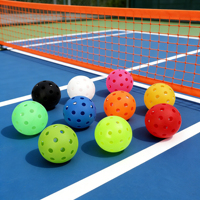 Vente directe du fabricant, balles de pickleball professionnelles approuvées par l'USAPA, durables, 40 trous, pour l'intérieur et l'extérieur, entraînement portable, TPE