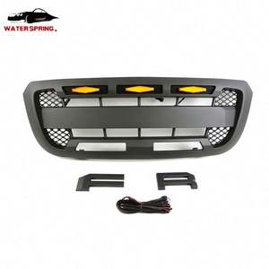 Accesorios en Oferta, Piezas para Camionetas, Parrilla de Parachoques de Plástico ABS Negro con Luz de Repuesto Compatible con Ford Ranger 2004-2011 - Product Image 3