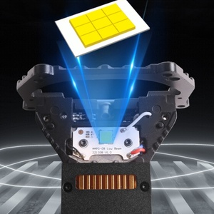 ไฟหน้าโปรเจคเตอร์ LED อัตโนมัติ Sanvi L60 พร้อมชิป LED คู่และรีเฟลกเตอร์คู่ 5500K อุปกรณ์เสริม Bi LED สำหรับรถยนต์รุ่น Camry - Product Image 2