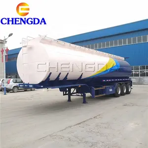 Semi tanque do reboque para a venda, óleo de palma, depósito de gasolina, China, 45000 litros