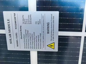 Paneles Solares IBC HJT de 700W con Doble Vidrio, Celdas de Media Corte, 132 Celdas, 23% de Eficiencia, Garantía de 25 Años para Sistemas de Alta Potencia 700w 690w7 - Product Image 5