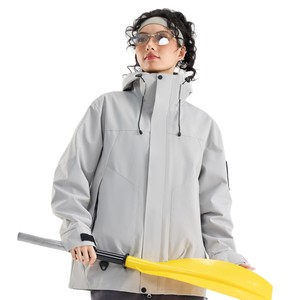 Veste coupe-vent à capuche monocouche printemps-automne-hiver, 90 % duvet de canard blanc, imperméable, résistante aux rayures et à l'usure, coupe ample - Product Image 5