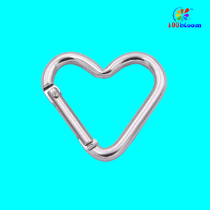 Trung Quốc nhà máy bán buôn tim <span class=keywords><strong>Carabiner</strong></span> Keychain giá rẻ khuyến mại Key chủ Kim Loại <span class=keywords><strong>Carabiner</strong></span> Clip Túi các bộ phận chai nước móc - Product Image 5