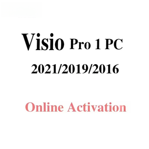تفعيل عبر الإنترنت أصلي وعالمي لـ Visi 2021 / 2019 Pro عبر صفحة علي للدردشة - Product Image 1