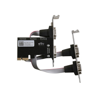 Cartes d'extension série Moschip Asix 99100 PCIe vers 4 ports, adaptateur PCI-E RS232 pour imprimante