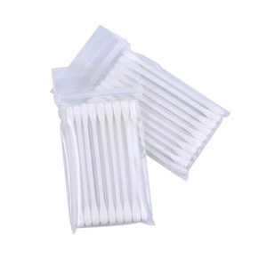 Đáng tin cậy niêm phong 18PCS bông nụ bông dùng một lần Swabs với túi hàng ngày làm sạch lint-miễn phí - Product Image 2