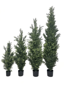 Albero <span class=keywords><strong>di</strong></span> Cedro o Cipresso Artificiale Personalizzato Anti-UV per Decorazione Interna ed Esterna, <span class=keywords><strong>Bonsai</strong></span> Finto in Plastica per Casa e Giardino - Product Image 6
