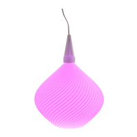 Impression d'abat-jour LED 3D, ampoule décorative LED 6V, ampoule LED goutte d'eau, abat-jour étoile de Noël compatible avec STERN A1/A1e