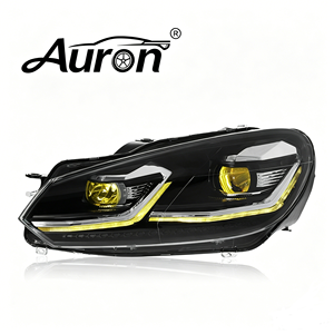 AURON 2009-2013 VW Golf 6 Phare avant à LED, feux de croisement, neuf, directement d'usine, 12V 36W 6000 lm 6000K, ajustement universel, garantie 6 mois - Product Image 1