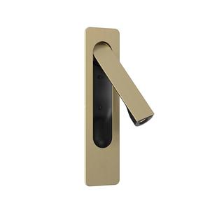 Lámpara de Pared Moderna Minimalista AB, de Aluminio, con Cabezal Giratorio, Luz LED de Lectura, Aplique de Pared <span class=keywords><strong>Empotrado</strong></span> para Hotel, Dormitorio, Habitación de Huéspedes - Product Image 3