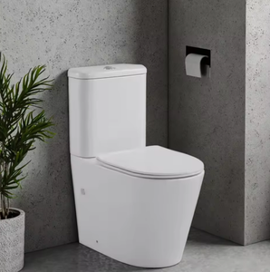 Inodoro de Dos Piezas con Descarga Ciclónica, Precio Económico al por Mayor, Acabado Nano Glaze, Inodoro de Pared - Product Image 5