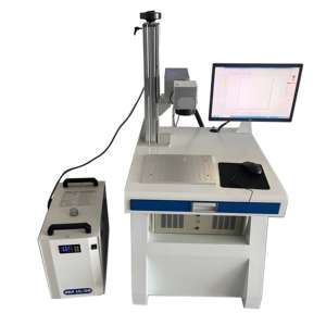 A máquina industrial nova da marcação do laser do CO2 com sensor de feixe 8000 mm/s integrou o armário de alta velocidade para materiais da variedade - Product Image 4