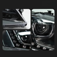 Faro Delantero DRL LED Mejorado para Jetta MK6 2011-2018 con Señal de Giro, Ensamblaje Modificado de Lámpara Principal, Accesorios de Auto para Volkswagen VW