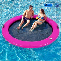 Vente flash : hamac flottant gonflable ergonomique pour adultes et enfants, idéal pour les jeux aquatiques en lac, rivière ou bord de mer