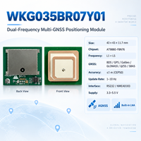 Module GNSS multi-fréquence L1 L5 WKG035BR07Y01, haute précision, 10 Hz, RS232, récepteur GPS BDS Galileo GLONASS