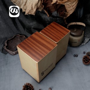 Cajón de Percusión Kahong, Bongó de Mano, Mini Set de Batería de Viaje, Instrumentos Musicales Hechos en Guangdong, China - Product Image 4