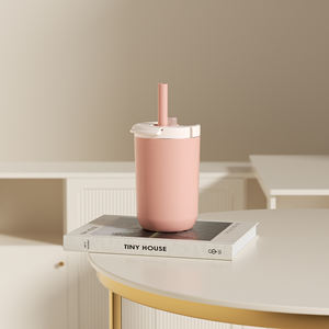 Gobelet isotherme personnalisé en acier inoxydable HOUROFFER avec couvercle anti-fuite à double ouverture pour cadeaux promotionnels d'entreprise - Product Image 1