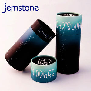 Envase de Tubo de Cartón Kraft Ecológico Impreso Personalizado para Té de Hierbas, Proteína en Polvo, Perfume, Vela, Envase de Cartón para Cosméticos - Product Image 4