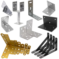 Supports de cadre de meuble, attaches d'angle en acier inoxydable de haute qualité, supports muraux triangulaires pour chaises en bois