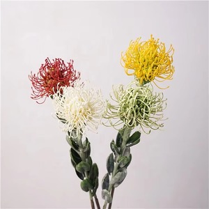 Fleur tropicale artificielle de haute qualité au toucher réel en plastique pour centre de table, décoration florale de mariage - Product Image 2