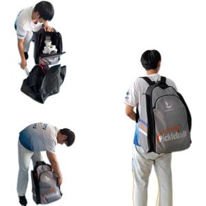 Lanzador de Pelotas de Pickleball Portátil Leadwise, 60x60cm, Lanzamiento Automático Izquierdo y Derecho, Equipo de Entrenamiento, Red de Práctica - Product Image 2