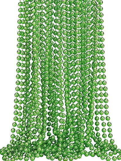 green Round bead - free size