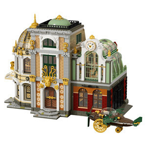 Xbert 66214 3124PCS Steampunk Explorer House Building Block Brick Set Model MOC Technical Toy Plastic Modern Festival Gift - Product Image 1