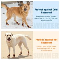 Chaussures antidérapantes pour chiens - Bottes pour animaux de compagnie - Chaussettes pour chiens - Bottes et protège-pattes pour chiens - Fabrication de nouveaux protège-pattes pour chiens pour les sols en bois dur