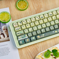 Keycaps Rain Frog 132 touches profil M-OA en PBT avec impression par sublimation pour clavier mécanique à switches MX 61/64/68/104/108