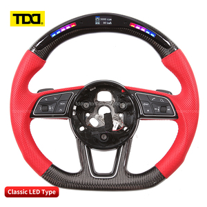 พวงมาลัยคาร์บอนไฟเบอร์แบบสปอร์ต TDD LED สำหรับ Audi A3/A4/A5/A6/A7/A8/Q5/Q7/TT/RS3 RS4 RS6 แบบกำหนดเอง - Product Image 3
