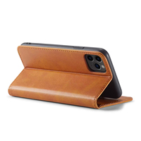 Étui portefeuille mince pour iPhone 17 16 15 14 13 12 Pro Max en cuir PU noir pour iPhone X Xs Xr cuir plusieurs fentes pour cartes couverture de livre