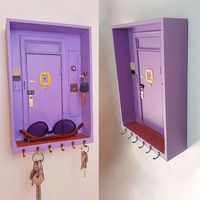 Porte-clés mural tendance pour la maison, boîte à bijoux, décoration intérieure, porte-clés mural