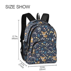 Trendy Design Custom Print Multi-function School <b>Backpack</b> <b>Large</b> <b>Capacity</b> Waterproof Hiking <b>Backpack</b> - Product Image 4