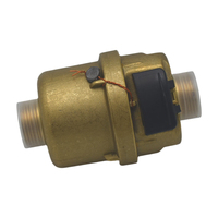 Vertical Volumetric Water Meter Complete Brass Body IP68 Cold Water Prepaid Water Meter DN20 OEM Customizable R200 Factory Price