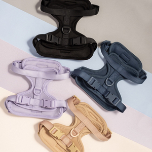 Gran oferta 2023, conjuntos de arnés de perro personalizado de neopreno de buena calidad, collares transpirables de diseñador para perros y mascotas, correas, arneses - Product Image 3