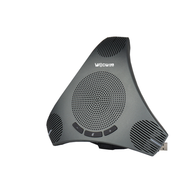 WODWIN Hi-Fi Audio USB Speakerphone Omni-directional Microphone & Speaker for Video Conferences