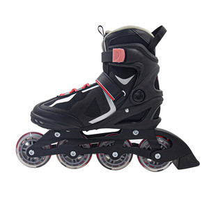 Personnalisé Non-réglable Adulte Hommes Femmes Inline Skate Chaussures Semisoft avec 80mm PU Roues En Aluminium Cadre ABEC-5 Roulements - Product Image 6