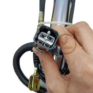 Vanne solénoïde d'arrêt de carburant 24V de haute qualité 11N6-66030-24 pour excavatrice, pièces de générateur - Product Image 6