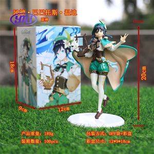 Anime Barbatos Figure Anemo Vent Statue Action Figures Genshined Impact Wendy Venti Figurine Collection PVC Modèle Jouet Cadeau - Product Image 5