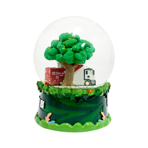 <strong>Club</strong> Gifts Company Gift Custom Hand-Painted Artistic Snow <strong>Globe</strong> Resin Craft Christmas Bear Water Ball Home Decoration Gift - Product Image 2