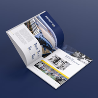 Impression de catalogues de meubles sur mesure, de brochures de profil d'entreprise pour la promotion de la marque et les expositions