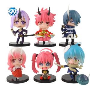 ฟิกเกอร์อนิเมะ That Time I Got Reincarnated As a <span class=keywords><strong>Slime</strong></span> ริมูรุ เทมเพสต์ เบนิมารุ ชูนะ ชิออน โซเอะ ตุ๊กตาแอคชั่นฟิกเกอร์ - Product Image 1