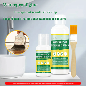 กาวกันน้ำ 30 มล. น้ำยาเคลือบกันน้ำแบบใสสำหรับปิดรอยรั่ว ใช้ได้กับพื้นห้องครัวห้องน้ำ - Product Image 2