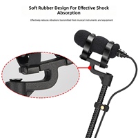 Microphone à condensateur métallique IM-22 - Microphone professionnel filaire supercardioïde pour saxophone, violon, piano, enregistrement de performance en direct, faible bruit